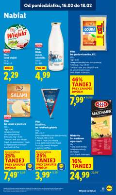 Lidl - gazetka promocyjna Oferta od poniedziałku od poniedziałku 16.02 do środy 18.02 - strona 25