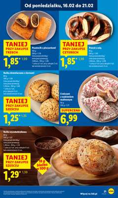 Lidl - gazetka promocyjna Oferta od poniedziałku od poniedziałku 16.02 do środy 18.02 - strona 21