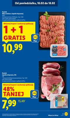 Lidl - gazetka promocyjna Oferta od poniedziałku od poniedziałku 16.02 do środy 18.02 - strona 5