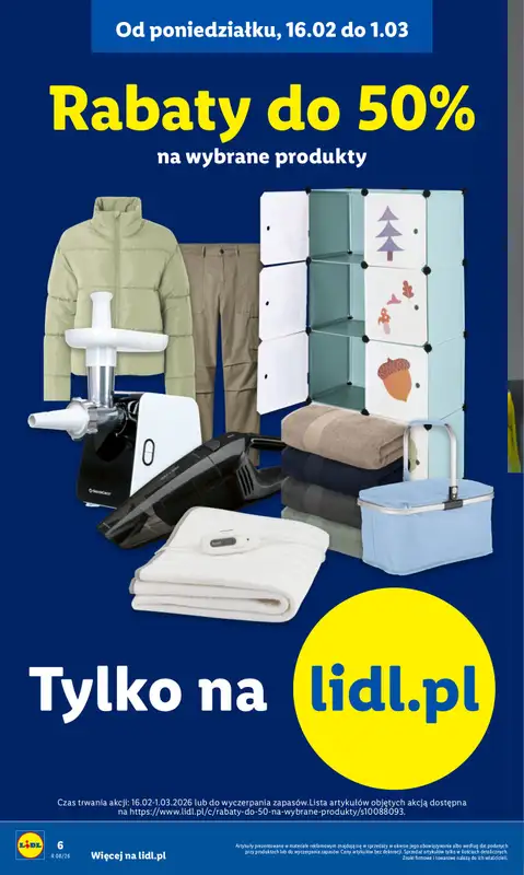 Lidl - gazetka promocyjna Katalog od poniedziałku 16.02 do soboty 21.02 - strona 6