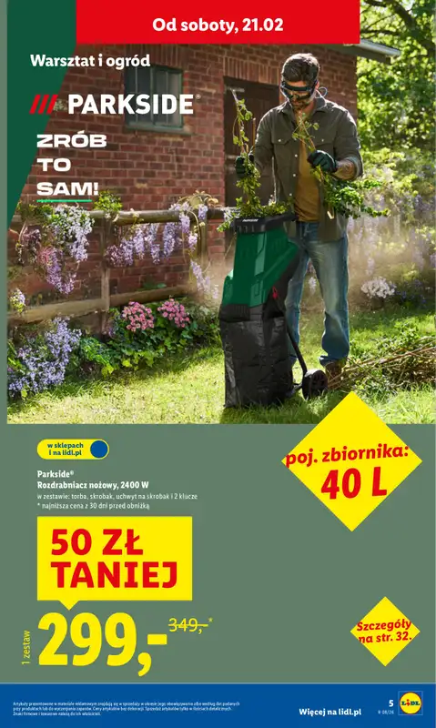 Lidl - gazetka promocyjna Katalog od poniedziałku 16.02 do soboty 21.02 - strona 5