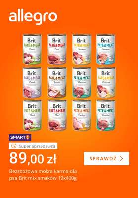 Allegro - gazetka promocyjna Wszystko dla Twojego pupila od wtorku 17.02 do poniedziałku 23.02