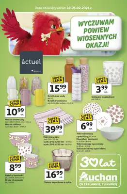 Auchan - gazetka promocyjna Gazetka Wiosenne Okazje Hipermarket Auchan od czwartku 19.02 do środy 25.02