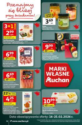 Auchan - gazetka promocyjna Gazetka 30 Lat Supermarket Auchan od czwartku 19.02 do środy 25.02 - strona 4