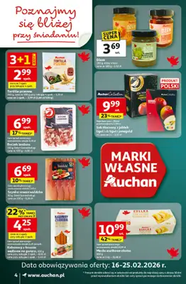 Auchan - gazetka promocyjna Gazetka 30 Lat Supermarket Auchan od czwartku 19.02 do środy 25.02 - strona 4