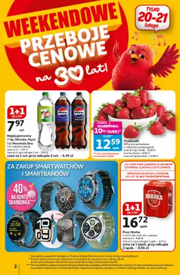 Auchan - gazetka promocyjna Gazetka 30 Lat Hipermarket Auchan od czwartku 19.02 do środy 25.02 - strona 2