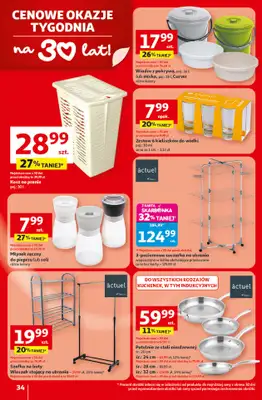 Auchan - gazetka promocyjna Gazetka 30 Lat Hipermarket Auchan od czwartku 19.02 do środy 25.02 - strona 34