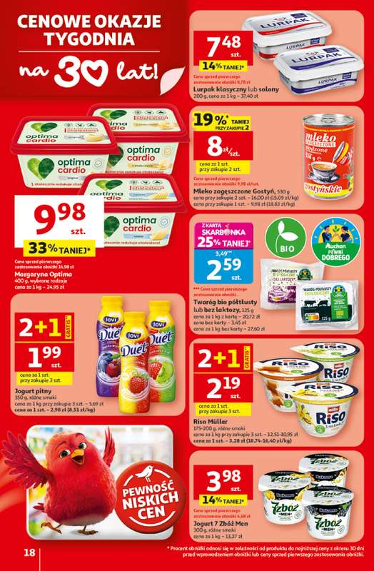 Auchan - gazetka promocyjna Gazetka 30 Lat Hipermarket Auchan od czwartku 19.02 do środy 25.02 - strona 18