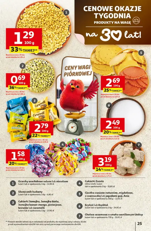 Auchan - gazetka promocyjna Gazetka 30 Lat Hipermarket Auchan od czwartku 19.02 do środy 25.02 - strona 25