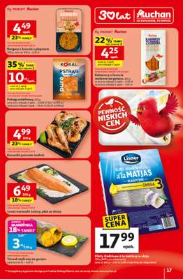 Auchan - gazetka promocyjna Gazetka 30 Lat Hipermarket Auchan od czwartku 19.02 do środy 25.02 - strona 17