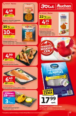Auchan - gazetka promocyjna Gazetka 30 Lat Hipermarket Auchan od czwartku 19.02 do środy 25.02 - strona 17