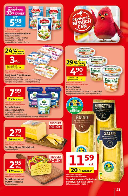 Auchan - gazetka promocyjna Gazetka 30 Lat Hipermarket Auchan od czwartku 19.02 do środy 25.02 - strona 21