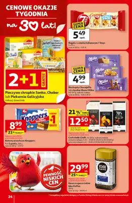 Auchan - gazetka promocyjna Gazetka 30 Lat Hipermarket Auchan od czwartku 19.02 do środy 25.02 - strona 24