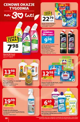 Auchan - gazetka promocyjna Gazetka 30 Lat Hipermarket Auchan od czwartku 19.02 do środy 25.02 - strona 28
