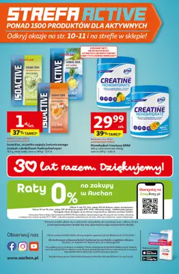 Auchan - gazetka promocyjna Gazetka 30 Lat Hipermarket Auchan od czwartku 19.02 do środy 25.02 - strona 45
