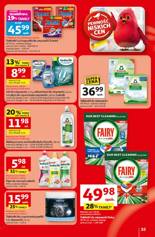 Auchan - gazetka promocyjna Gazetka 30 Lat Hipermarket Auchan od czwartku 19.02 do środy 25.02 - strona 33