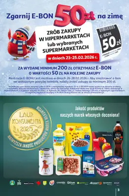 Auchan - gazetka promocyjna Gazetka 30 Lat Hipermarket Auchan od czwartku 19.02 do środy 25.02 - strona 3