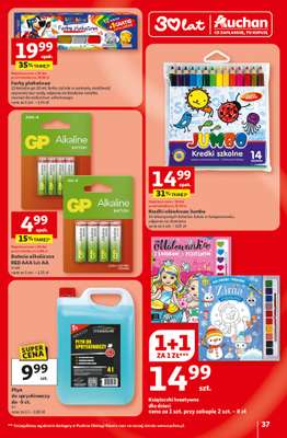 Auchan - gazetka promocyjna Gazetka 30 Lat Hipermarket Auchan od czwartku 19.02 do środy 25.02 - strona 37