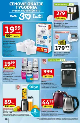 Auchan - gazetka promocyjna Gazetka 30 Lat Hipermarket Auchan od czwartku 19.02 do środy 25.02 - strona 40