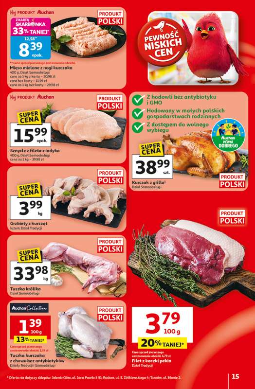 Auchan - gazetka promocyjna Gazetka 30 Lat Hipermarket Auchan od czwartku 19.02 do środy 25.02 - strona 15