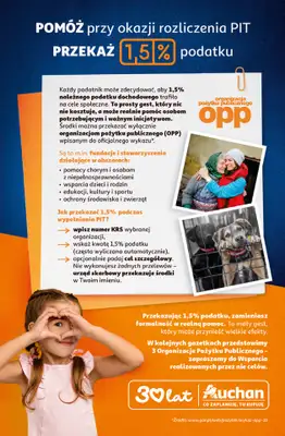 Auchan - gazetka promocyjna Gazetka 30 Lat Hipermarket Auchan od czwartku 19.02 do środy 25.02 - strona 44