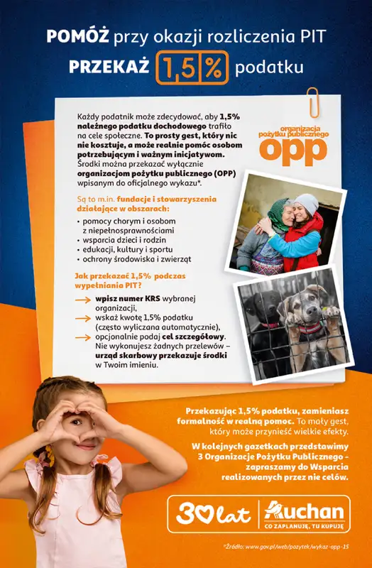 Auchan - gazetka promocyjna Gazetka 30 Lat Hipermarket Auchan od czwartku 19.02 do środy 25.02 - strona 44