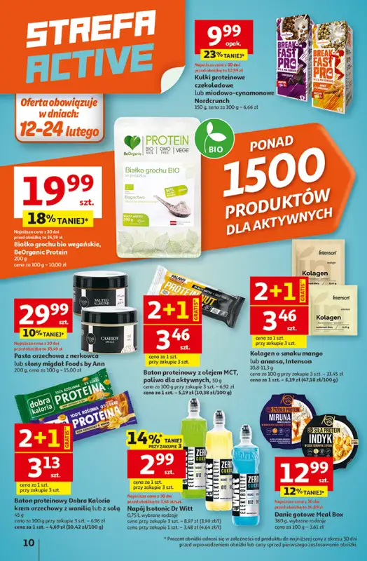 Auchan - gazetka promocyjna Gazetka 30 Lat Hipermarket Auchan od czwartku 19.02 do środy 25.02 - strona 10