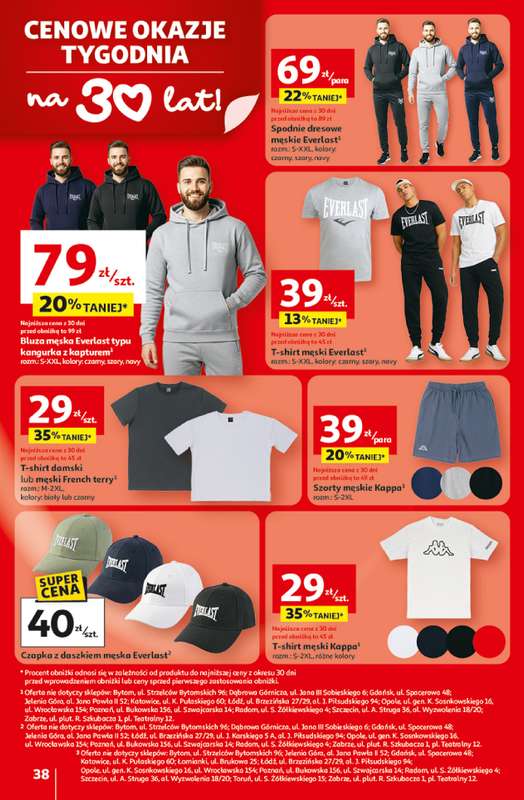 Auchan - gazetka promocyjna Gazetka 30 Lat Hipermarket Auchan od czwartku 19.02 do środy 25.02 - strona 38
