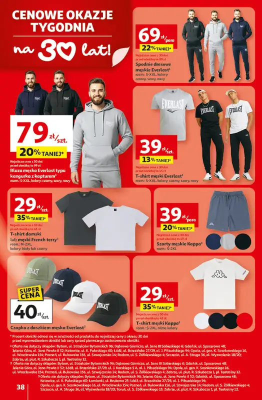 Auchan - gazetka promocyjna Gazetka 30 Lat Hipermarket Auchan od czwartku 19.02 do środy 25.02 - strona 38