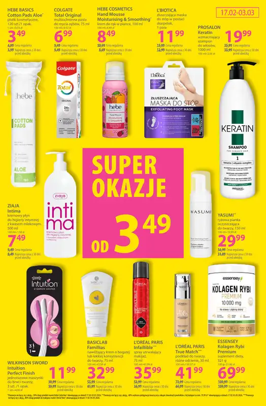 Hebe - gazetka promocyjna Gazetka od wtorku 17.02 do wtorku 03.03 - strona 15