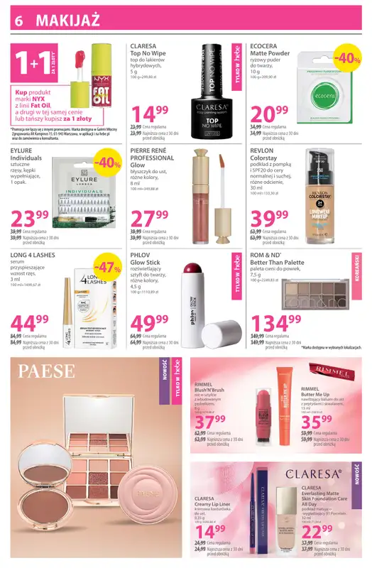 Hebe - gazetka promocyjna Gazetka od wtorku 17.02 do wtorku 03.03 - strona 6