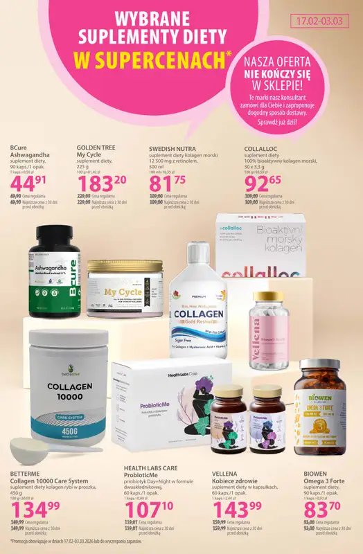 Hebe - gazetka promocyjna Gazetka od wtorku 17.02 do wtorku 03.03 - strona 21