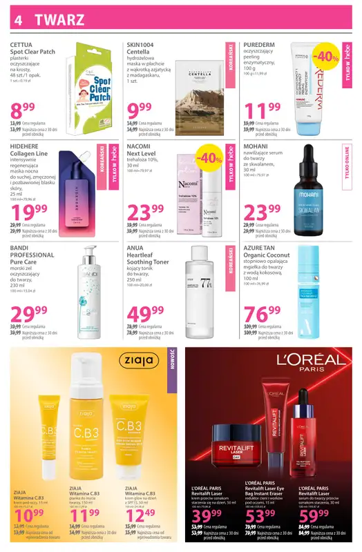 Hebe - gazetka promocyjna Gazetka od wtorku 17.02 do wtorku 03.03 - strona 4