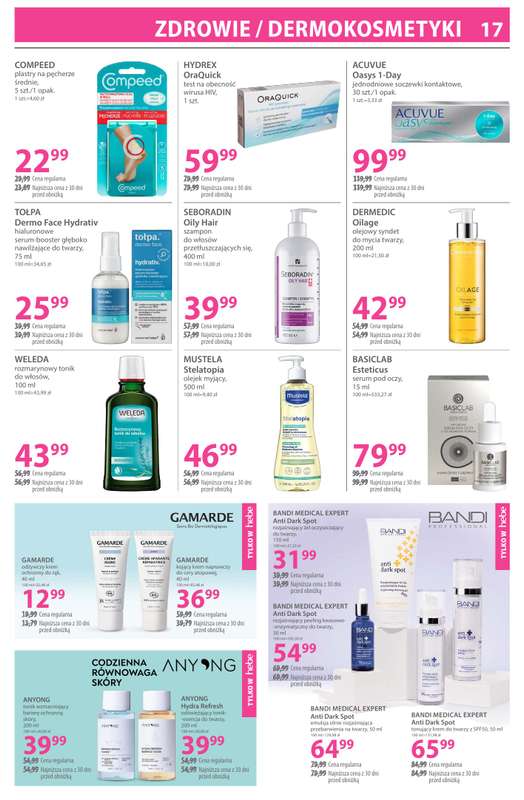 Hebe - gazetka promocyjna Gazetka od wtorku 17.02 do wtorku 03.03 - strona 17