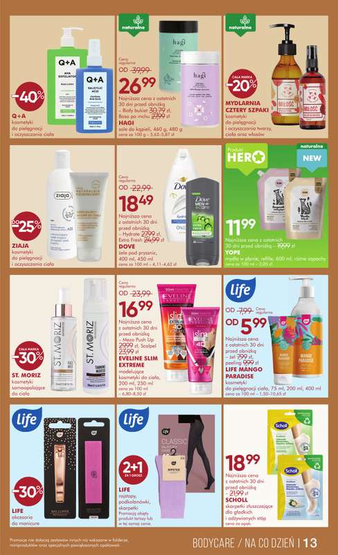 Super-Pharm - gazetka promocyjna Włosy i skóra w harmonii od środy 18.02 do środy 04.03 - strona 13