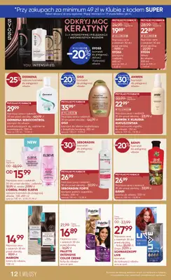 Super-Pharm - gazetka promocyjna Włosa i skóra w harmonii od środy 18.02 do środy 04.03 - strona 12