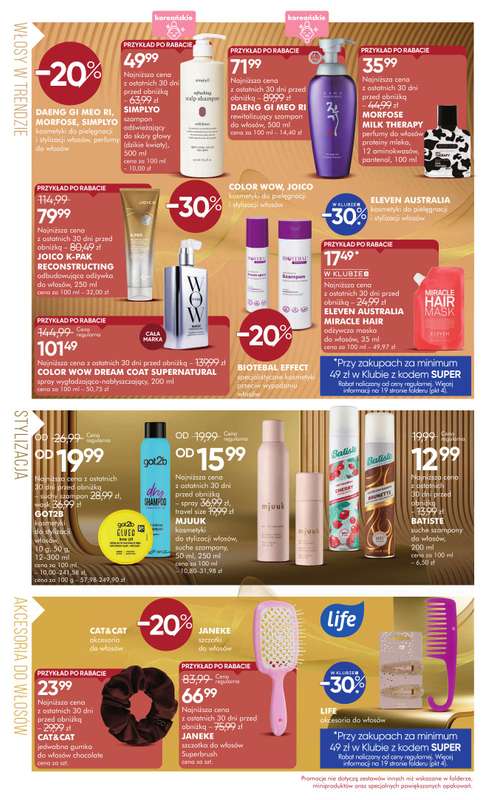 Super-Pharm - gazetka promocyjna Włosa i skóra w harmonii od środy 18.02 do środy 04.03 - strona 4