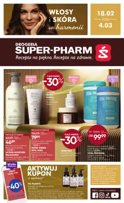 Super-Pharm - gazetka promocyjna Włosa i skóra w harmonii od środy 18.02 do środy 04.03