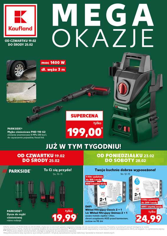 Kaufland - gazetka promocyjna Oferta Kaufland - Non Food od czwartku 19.02 do środy 25.02