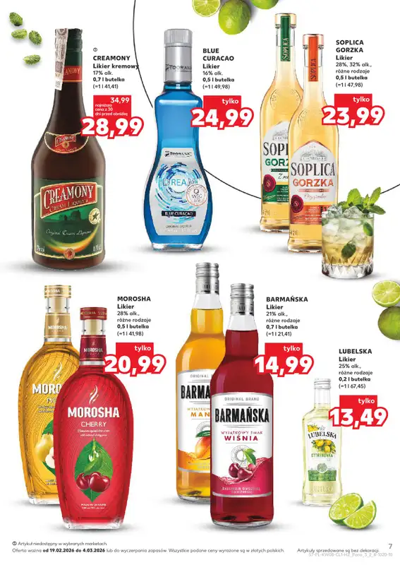 Kaufland - gazetka promocyjna Barek Kauflandu  do środy 04.03 - strona 7