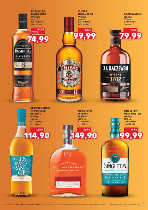 Kaufland - gazetka promocyjna Barek Kauflandu  do środy 04.03 - strona 15