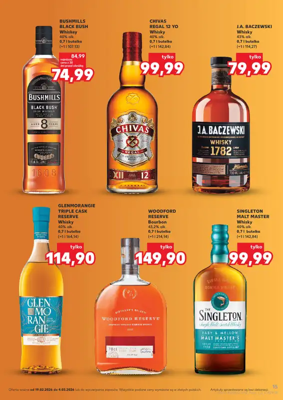 Kaufland - gazetka promocyjna Barek Kauflandu  do środy 04.03 - strona 15