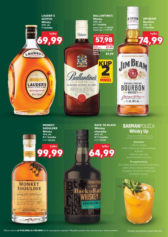 Kaufland - gazetka promocyjna Barek Kauflandu  do środy 04.03 - strona 13
