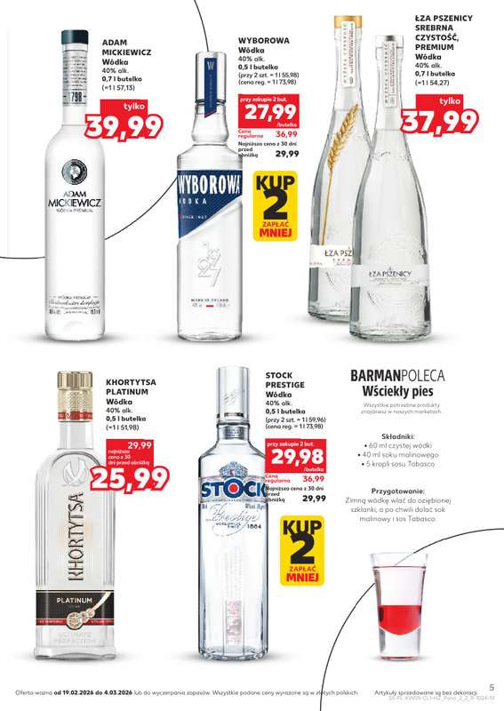 Kaufland - gazetka promocyjna Barek Kauflandu  do środy 04.03 - strona 5