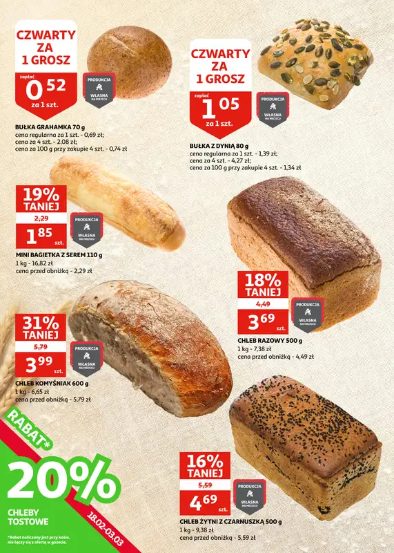 Auchan - gazetka promocyjna Gazetka Racibórz I Wiosna - i wszystko w porządku! od środy 18.02 do wtorku 03.03 - strona 14