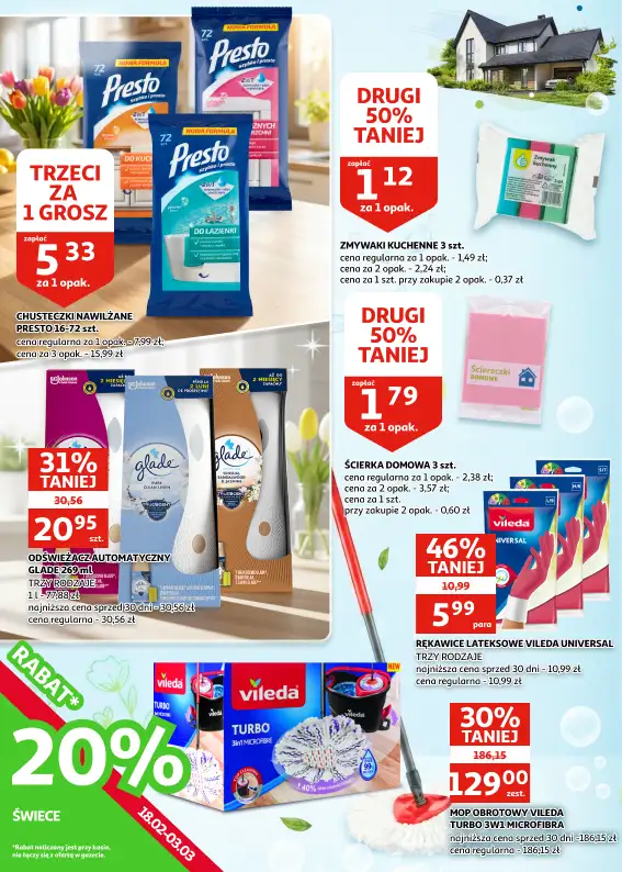 Auchan - gazetka promocyjna Gazetka Racibórz I Wiosna - i wszystko w porządku! od środy 18.02 do wtorku 03.03 - strona 2