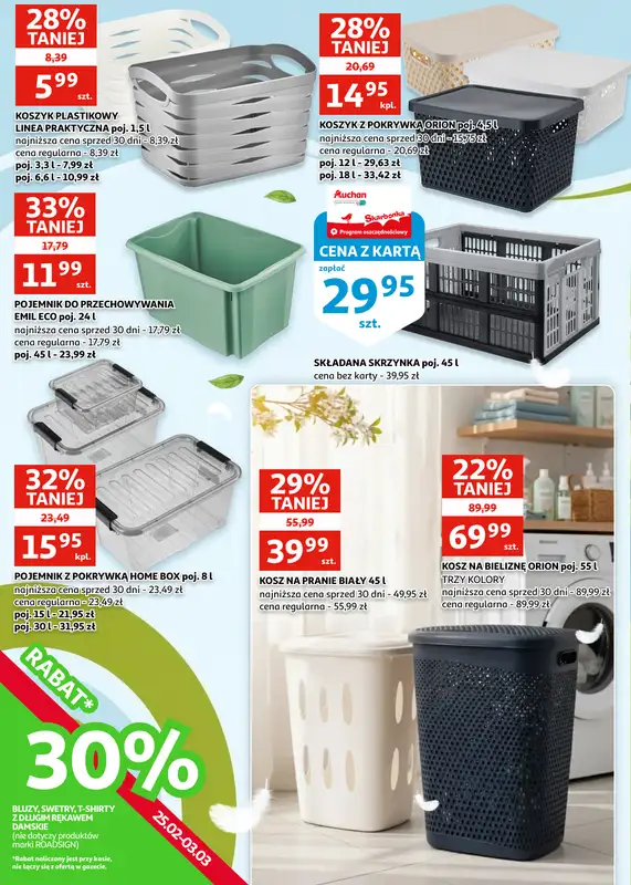 Auchan - gazetka promocyjna Gazetka Zielona Góra I Wiosna - i wszystko w porządku! od środy 18.02 do wtorku 03.03 - strona 6