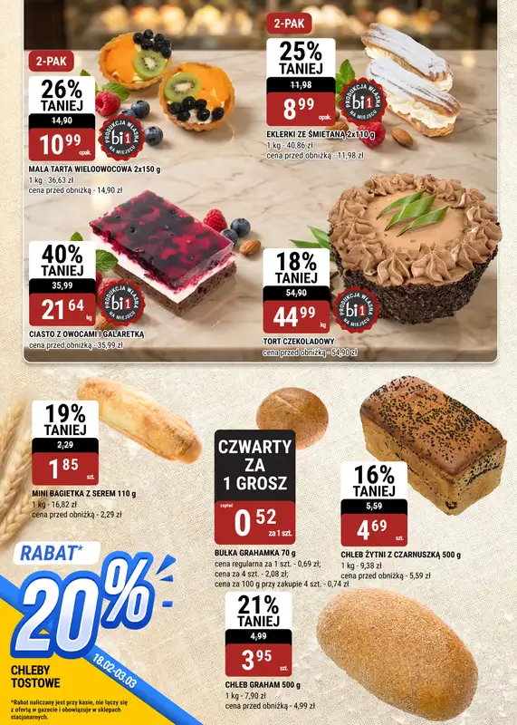 bi1 - gazetka promocyjna Gazetka Białystok I Wiosna - i wszystko w porządku! od środy 18.02 do wtorku 03.03 - strona 12