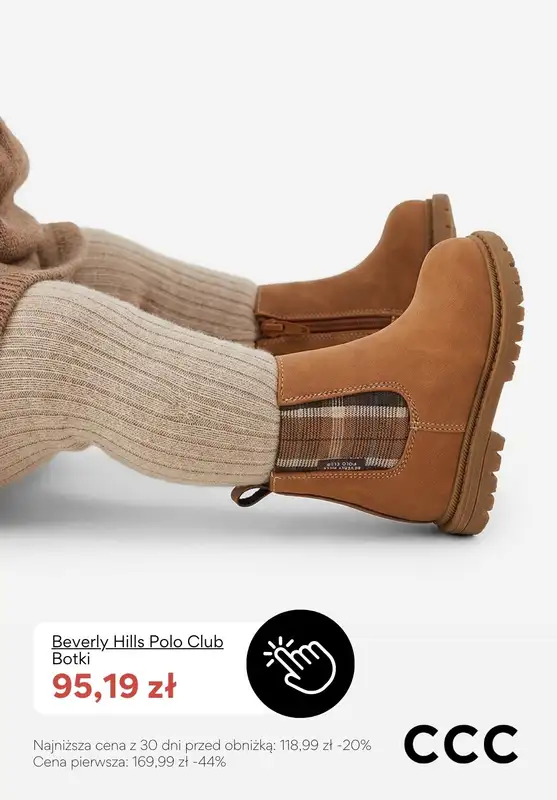 CCC - gazetka promocyjna Dziecięce obuwie zimowe - PROMOCJE od wtorku 17.02  - strona 9