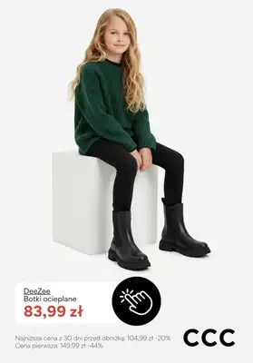 CCC - gazetka promocyjna Dziecięce obuwie zimowe - PROMOCJE od wtorku 17.02  - strona 6